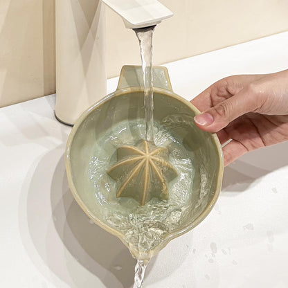 Ceramic Lemon Juicer Reamer Manual Citrus Lime Hand Squeezer Bowl Handheld