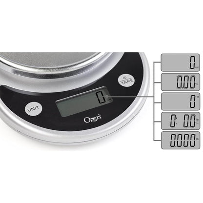 ® Pronto® Kitchen and Food Scale with Variable Graduation Technology® | Recognized by experts -- Winner of awards from the Food Network, The New York Times’ Wirecutter, CNN Underscored, and others.