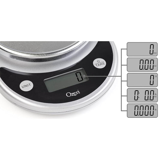 ® Pronto® Kitchen and Food Scale with Variable Graduation Technology® | Recognized by experts -- Winner of awards from the Food Network, The New York Times’ Wirecutter, CNN Underscored, and others.