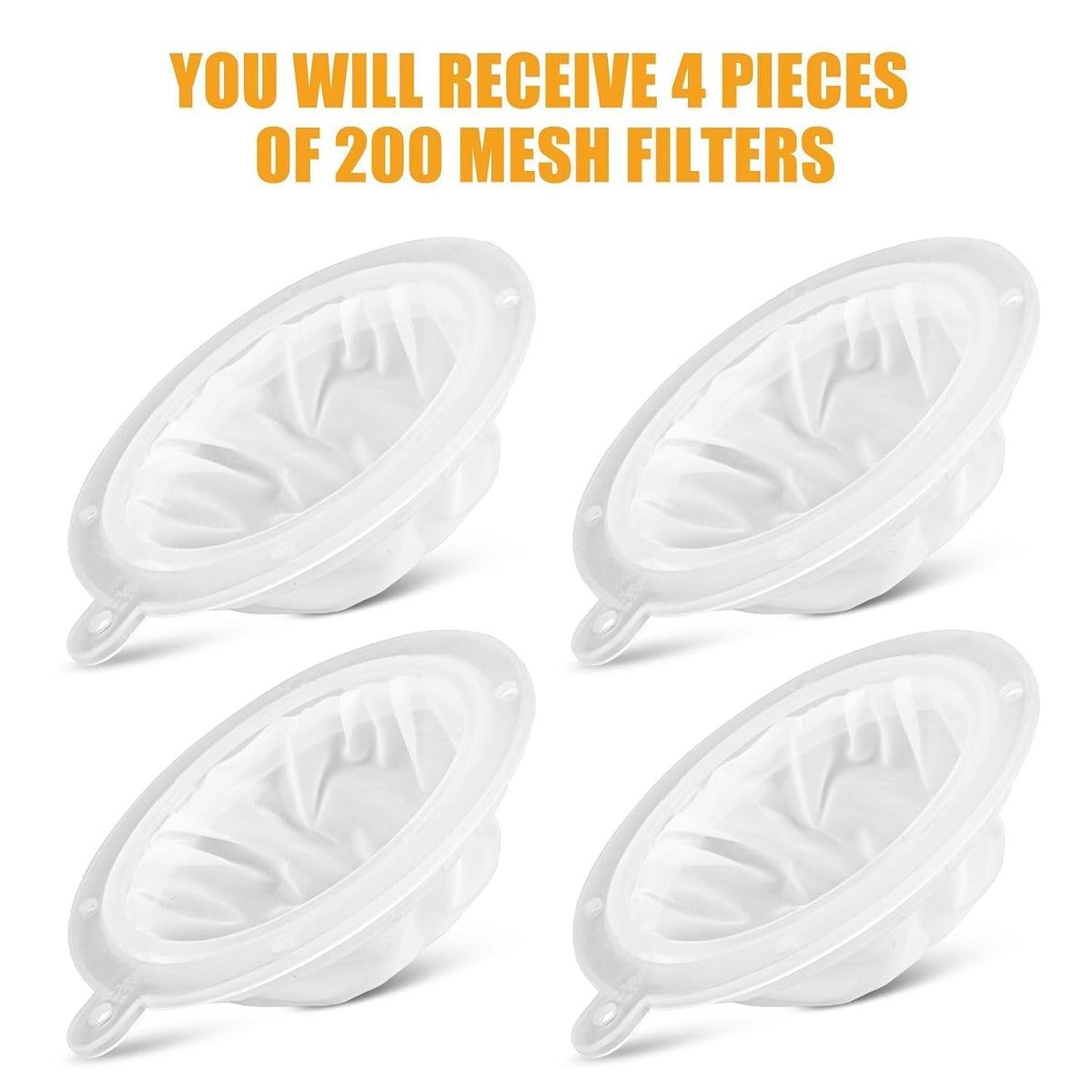 200 Mesh Strainer 75 Micron Filter for 5 Inch Funnel