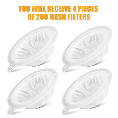 200 Mesh Strainer 75 Micron Filter for 5 Inch Funnel