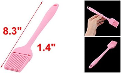 Silicone Family Bakery Cookie Cake Baking Tool Cream Butter Pastry Brush Pink