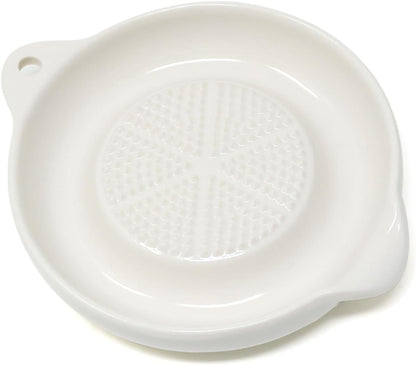 " 1 Pack Ceramic Grater for Mashed Potato Making, Garlic, Ginger, Onion, Lemon, Chocolate, Practical Kitchen Tool"