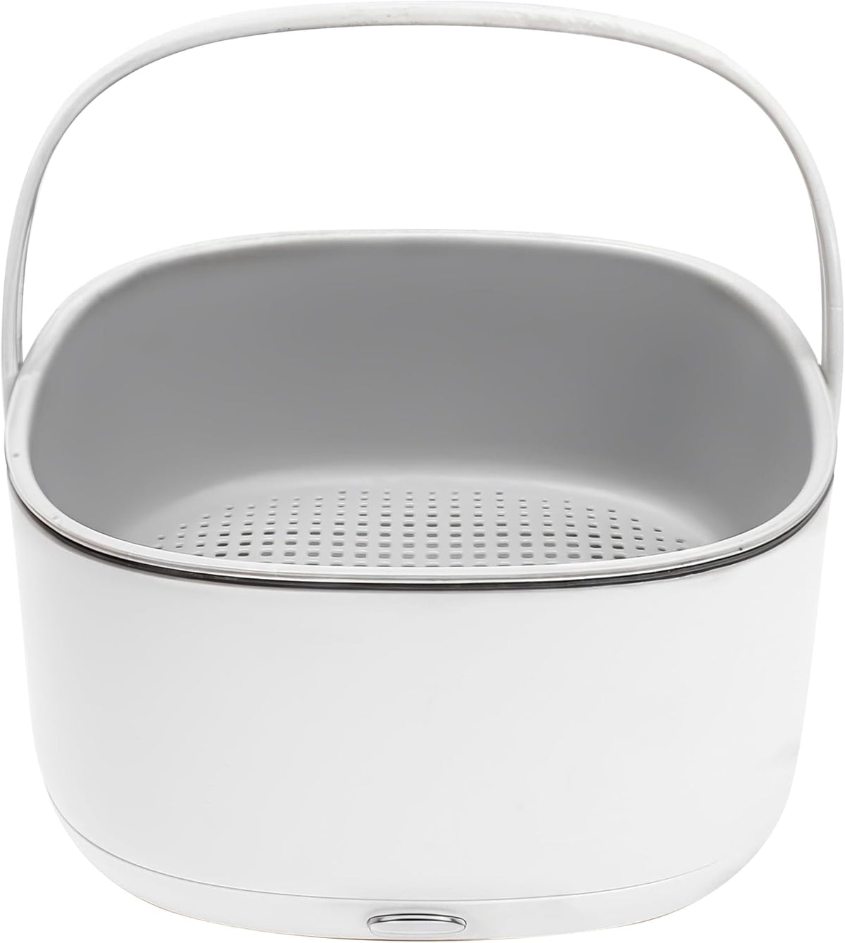 Ultrasonic Vegetable Cleaner, Fruit Washing Machine, Ion Purification 360 Degree Food Cleaning Bowl Washer Basket Purifier Device to Removes Dust from Fresh Produce Veggie Meats Home Kitchen Tableware