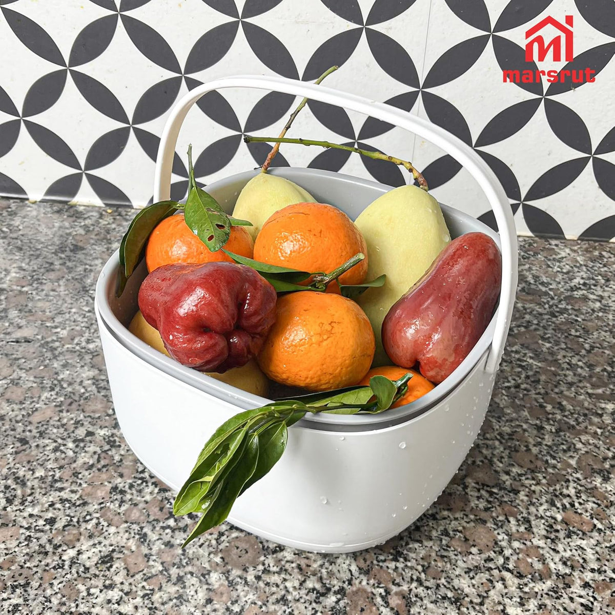 Ultrasonic Vegetable Cleaner, Fruit Washing Machine, Ion Purification 360 Degree Food Cleaning Bowl Washer Basket Purifier Device to Removes Dust from Fresh Produce Veggie Meats Home Kitchen Tableware