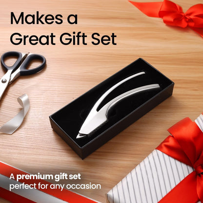 Garlic Press Lifetime Replacement, No Need to Peel, Fine Mince