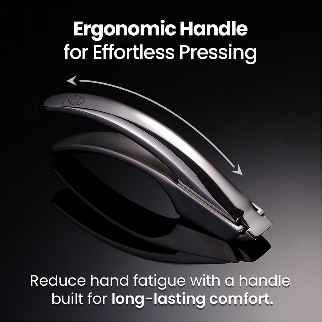 Garlic Press Lifetime Replacement, No Need to Peel, Fine Mince
