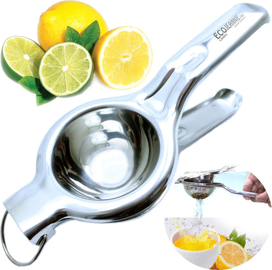 Premium Quality Lemon Squeezer Stainless Steel w/Food Grade #304 Food Grade, Anti-Corrosive Premium Quality Manual Jumbo Size Squeezer, Manual Citrus Press Juicer, LS0001