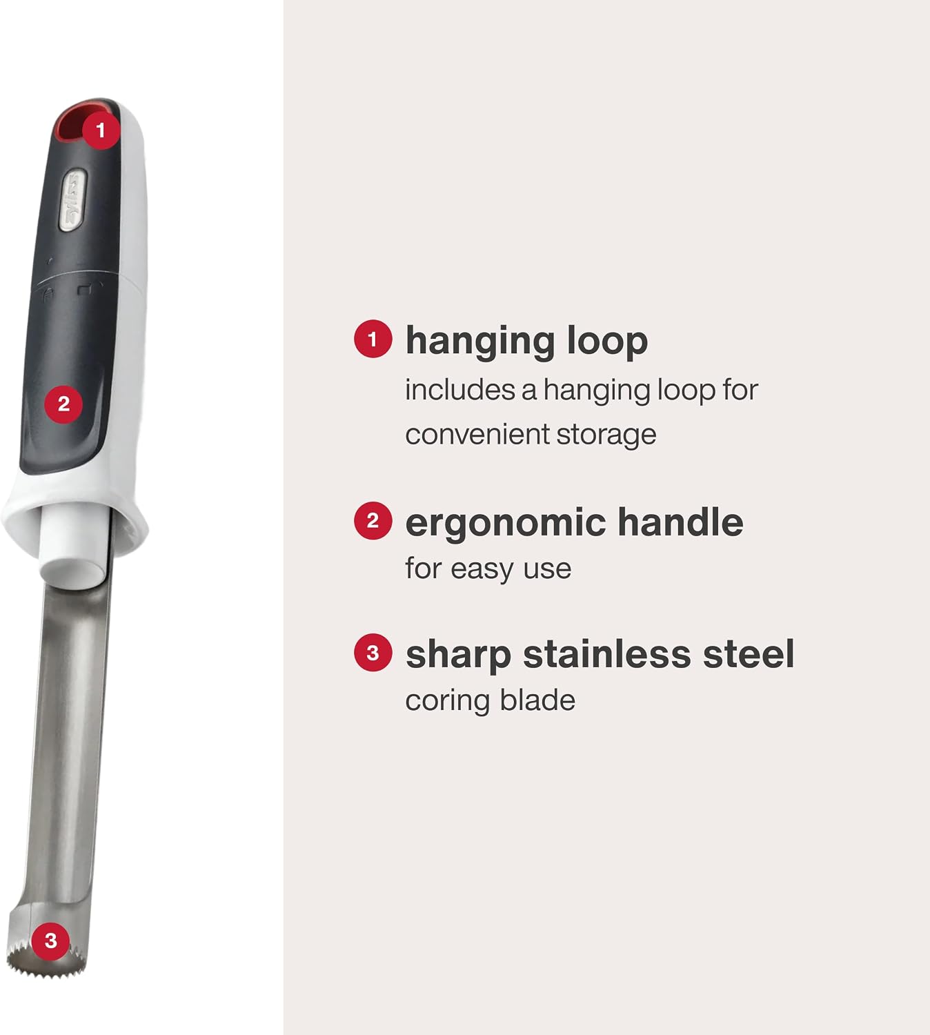 Easy Twist Apple Corer