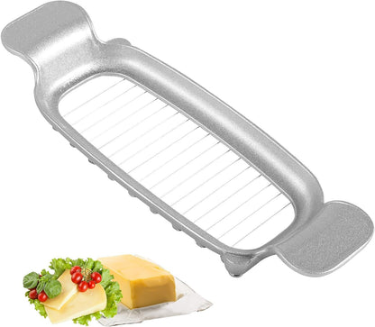 Stainless Steel Butter Slicer, Cheese Cutter with Ergonomic Handle
