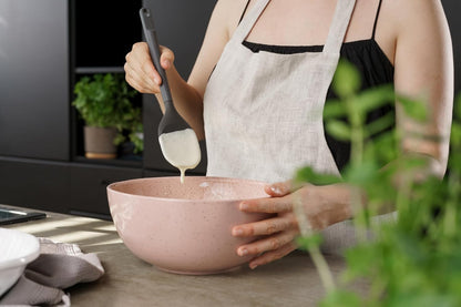E980220 Spoontula Large, Sustainable Wheatstraw/Silicone, Cooking Spoon/Spatula, Heat Resistant Silicone Head, Beluga Grey, 12.2" X 2.4", Dishwasher Safe, 5 Year Guarantee