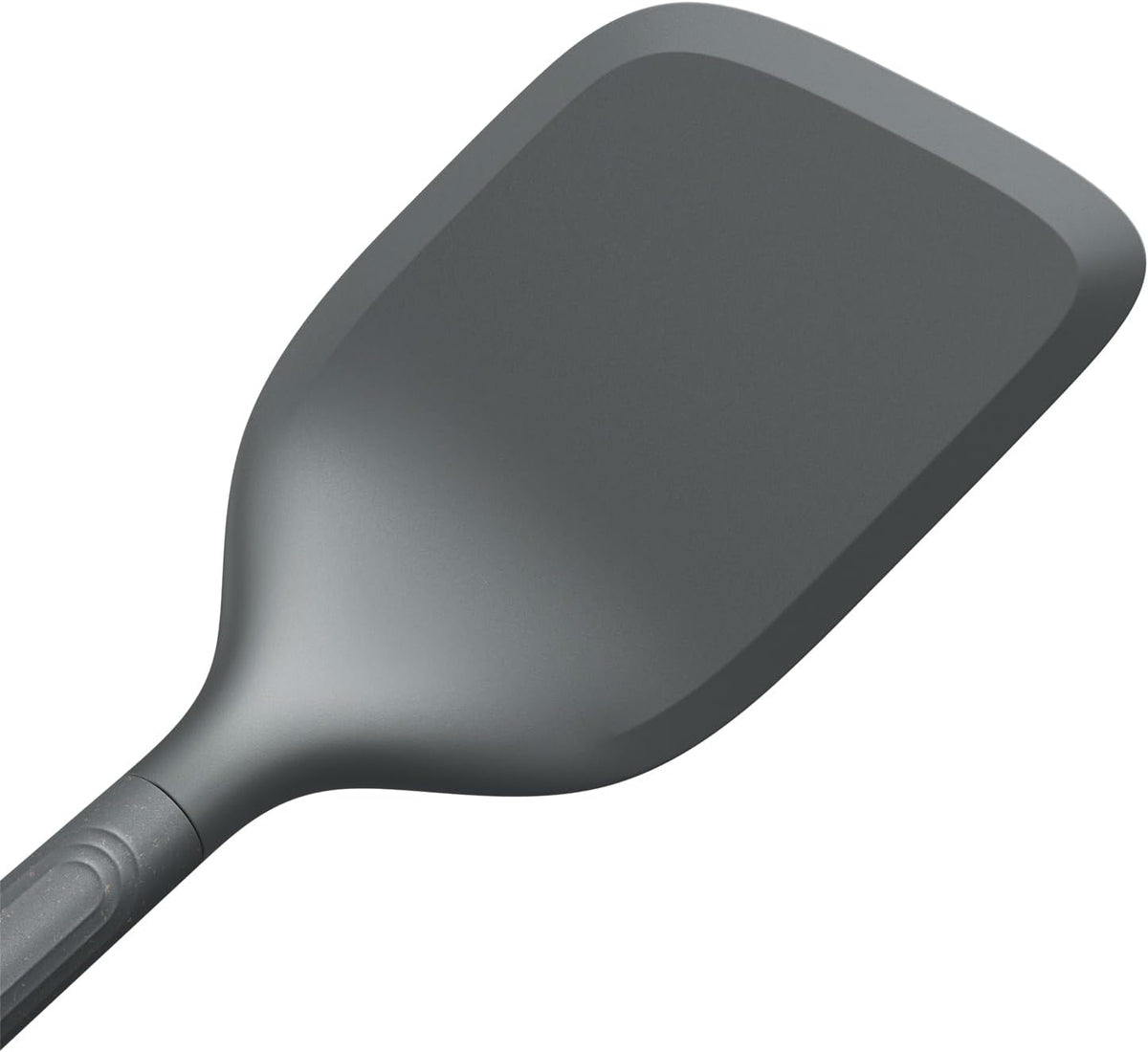 E980220 Spoontula Large, Sustainable Wheatstraw/Silicone, Cooking Spoon/Spatula, Heat Resistant Silicone Head, Beluga Grey, 12.2" X 2.4", Dishwasher Safe, 5 Year Guarantee