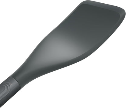 E980220 Spoontula Large, Sustainable Wheatstraw/Silicone, Cooking Spoon/Spatula, Heat Resistant Silicone Head, Beluga Grey, 12.2" X 2.4", Dishwasher Safe, 5 Year Guarantee