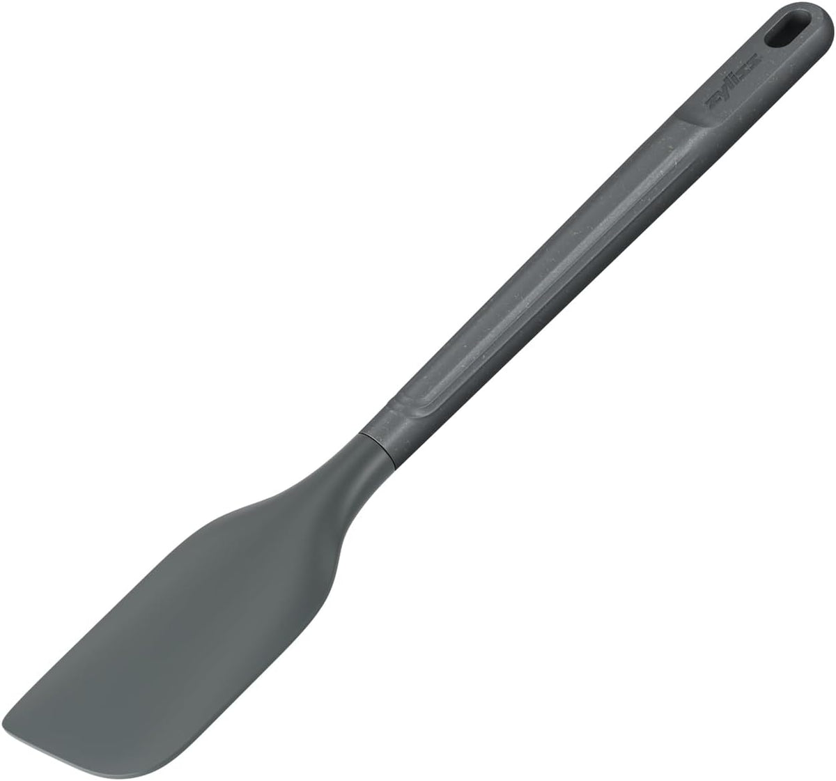 E980220 Spoontula Large, Sustainable Wheatstraw/Silicone, Cooking Spoon/Spatula, Heat Resistant Silicone Head, Beluga Grey, 12.2" X 2.4", Dishwasher Safe, 5 Year Guarantee