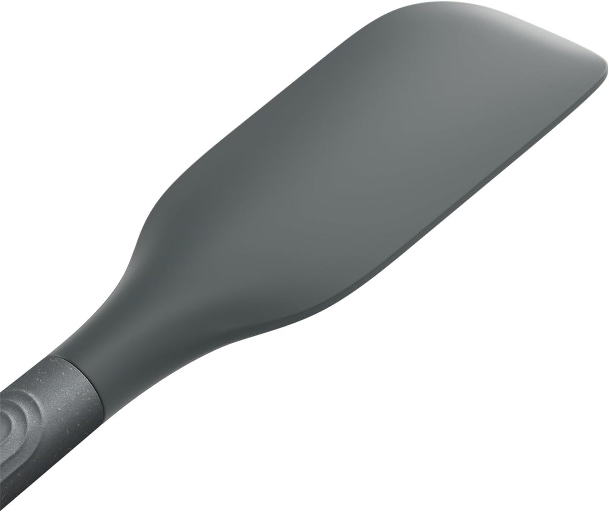 E980220 Spoontula Large, Sustainable Wheatstraw/Silicone, Cooking Spoon/Spatula, Heat Resistant Silicone Head, Beluga Grey, 12.2" X 2.4", Dishwasher Safe, 5 Year Guarantee