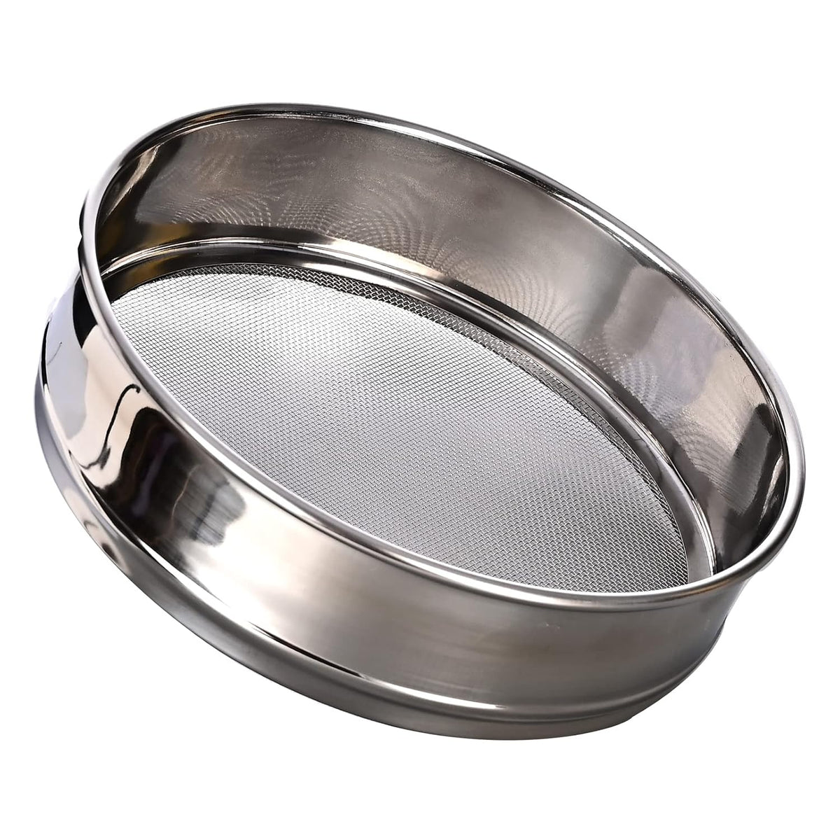 100 Mesh Lab Sieves, #100 Mesh Test Sieve, 8'' Diameter, 304 Stainless Steel Wire Cloth (0.15mm)