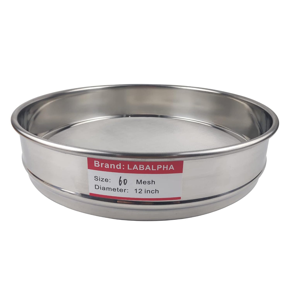 100 Mesh Lab Sieves, #100 Mesh Test Sieve, 8'' Diameter, 304 Stainless Steel Wire Cloth (0.15mm)