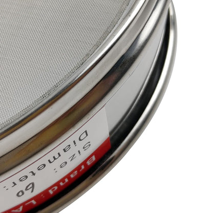 100 Mesh Lab Sieves, #100 Mesh Test Sieve, 8'' Diameter, 304 Stainless Steel Wire Cloth (0.15mm)