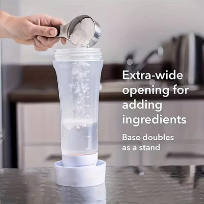 2-Pack Pancake Batter Dispenser Squeeze Bottle with Cleaning Brush & Spatula - Wide Mouth Batter Mixer for Cupcakes, Waffles, Crepes - Mess-Free Baking Tool, 32 oz, BPA-Free