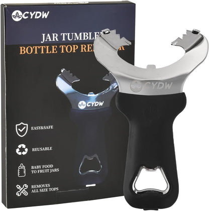 Mason Jar Opener Tool with Soft Touch Handle, for Canning Supplies