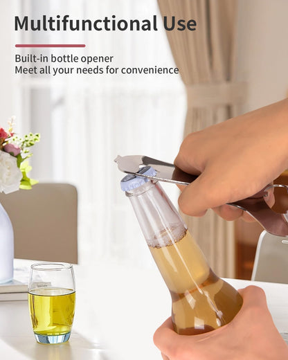 Mason Jar Opener Tool with Soft Touch Handle, for Canning Supplies