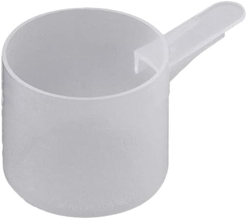 60 mL Plastic Measuring Packaging Scoop (= 60 cc/ = 4 tablespoon/ = 2 fl oz), Short Handle - to Measure and Dispense Spices, Granules, Powders, for Seeds Packing made in USA (20)