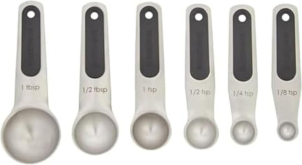 Professional Set of 5 Stainless Steel Measuring Cups, Precision and Ease in Every Scoop, Features Magnetic Handles for Easy Storage, Dishwasher Safe