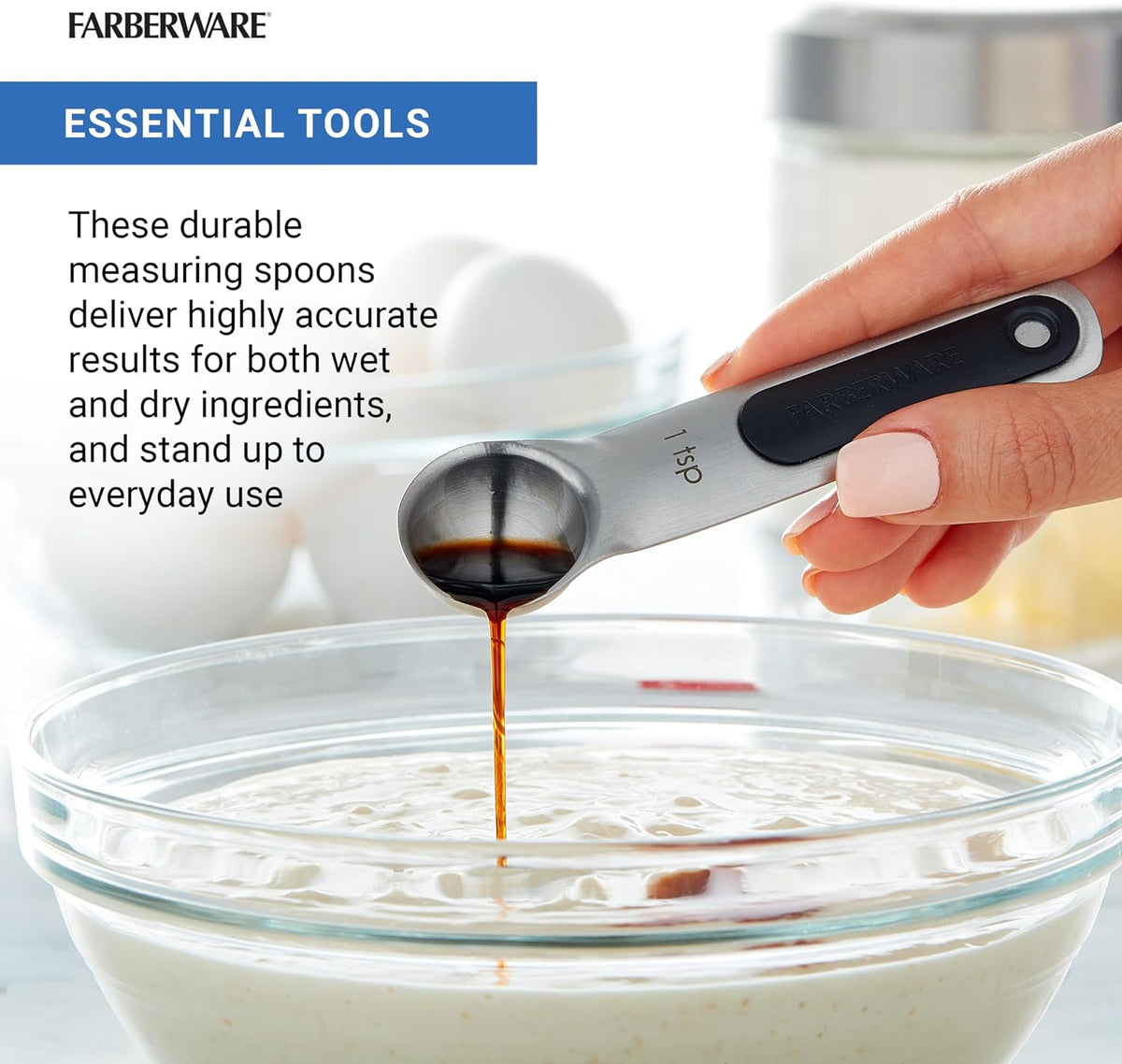 Professional Set of 5 Stainless Steel Measuring Cups, Precision and Ease in Every Scoop, Features Magnetic Handles for Easy Storage, Dishwasher Safe