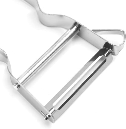 3PCS Vegetable & Potato Peeler in Silver Color, Stainless Steel Handle & Blade for Kitchen, Normal, vegetable-peelers-190424