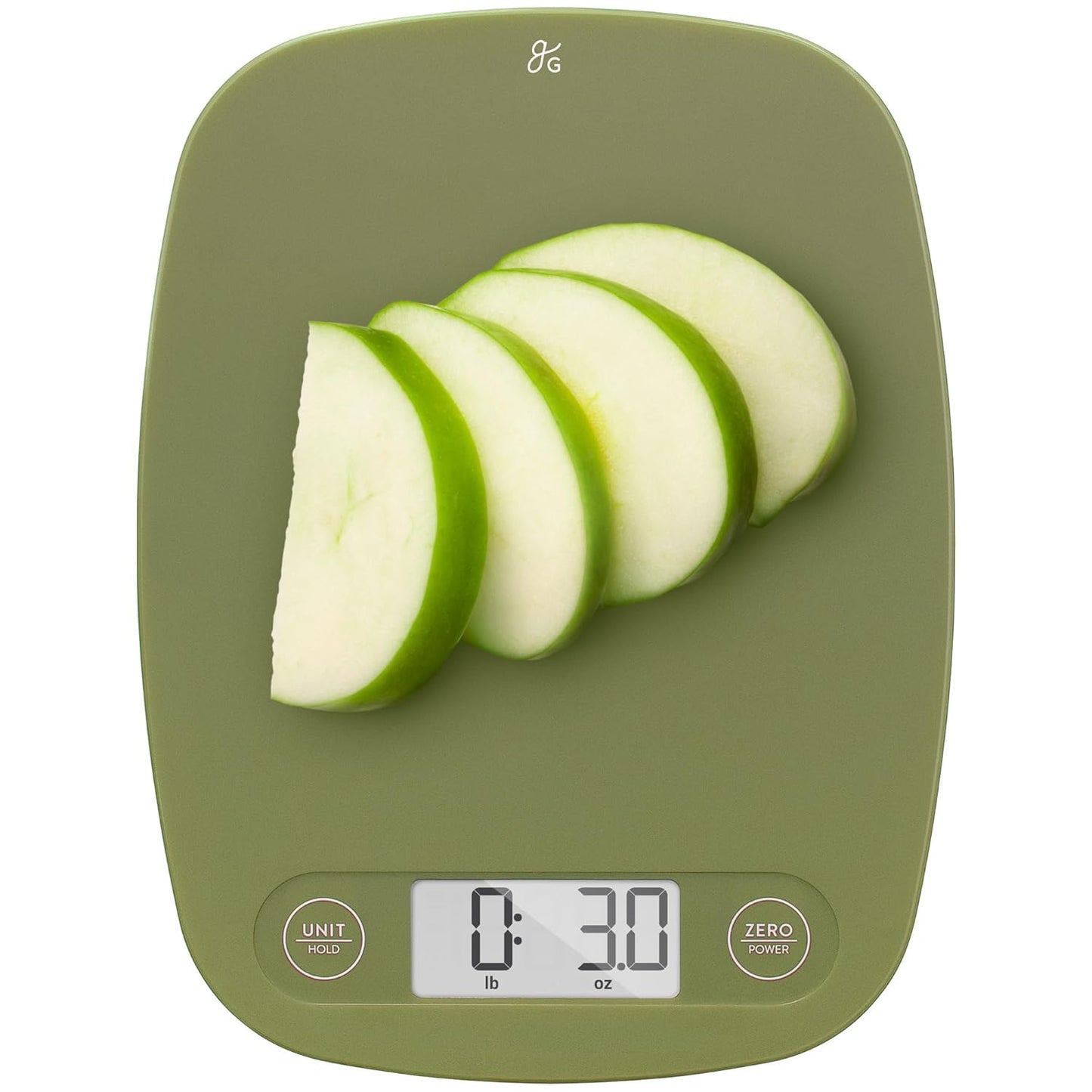Food Scale – Digital Kitchen Scale, 1g Precision, Easy-Tare & Quick Conversion, Slim Compact Design, Durable & Portable | Ideal for Cooking, Baking & Meal Prep (Ash Gray)