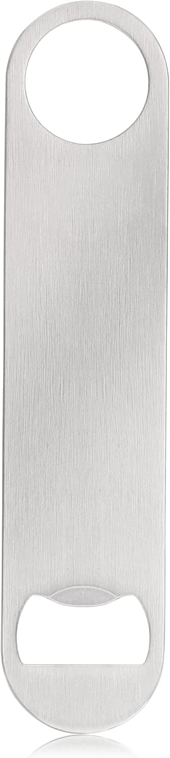533401 Stainless Steel Flat Bottle Opener, 7-Inch