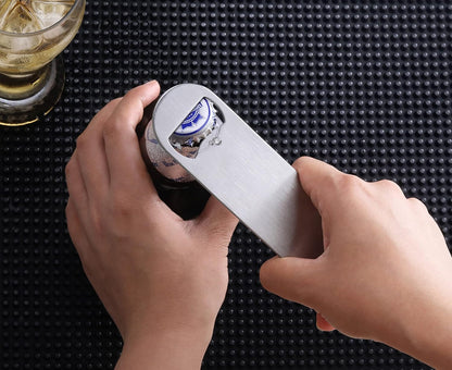 533401 Stainless Steel Flat Bottle Opener, 7-Inch