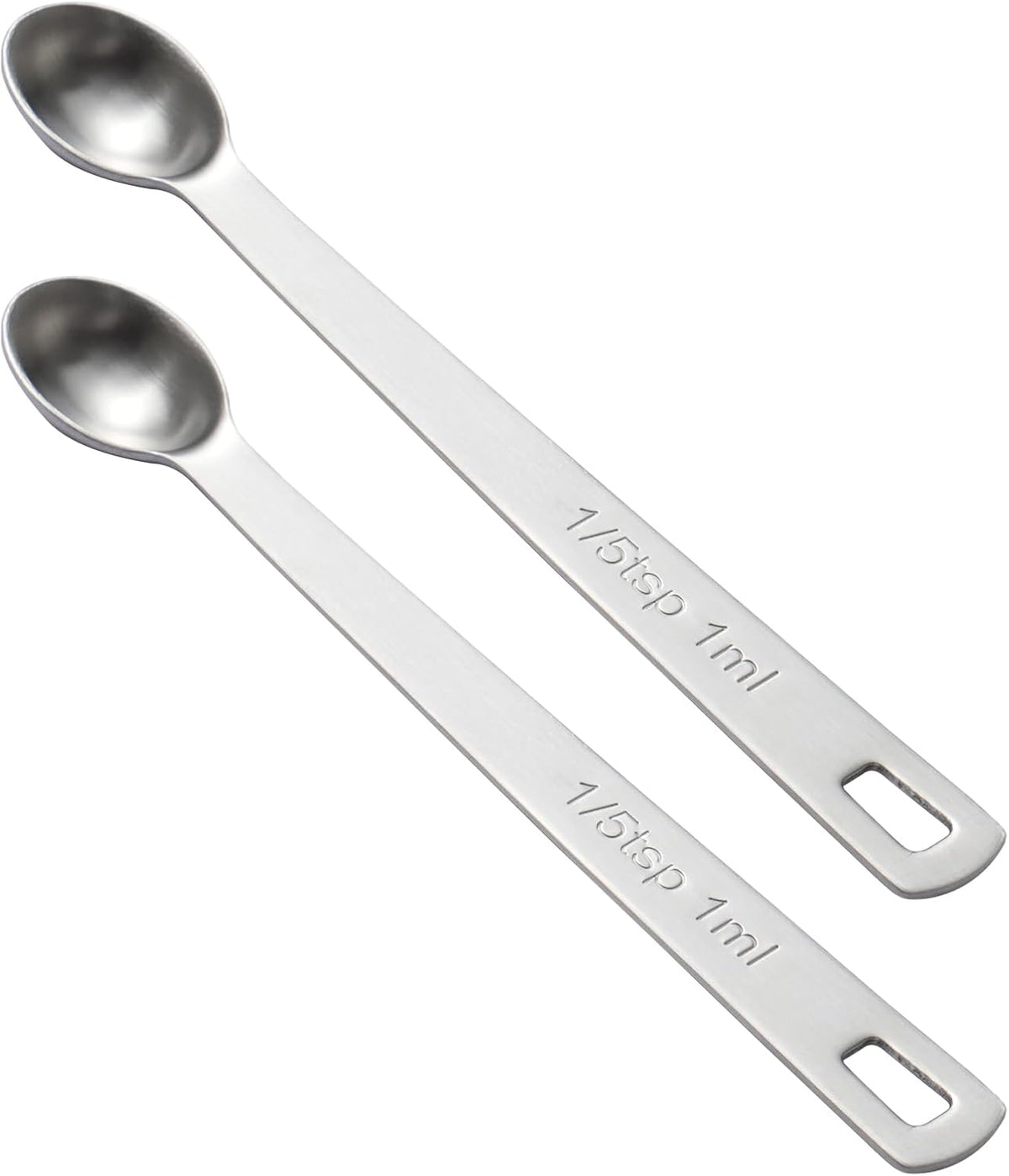 2PCS 1/4tsp(1.25ml) Mini Measuring Spoon, Small Teaspoon for Tiny Amounts
