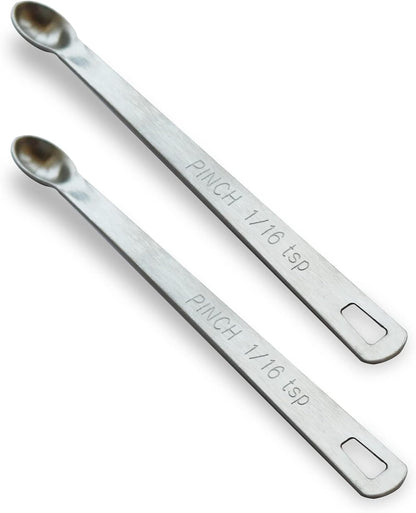 2PCS 1/4tsp(1.25ml) Mini Measuring Spoon, Small Teaspoon for Tiny Amounts