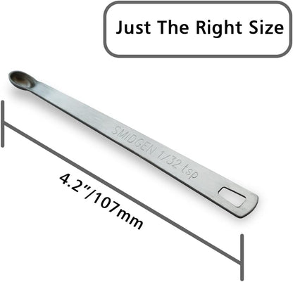 2PCS 1/4tsp(1.25ml) Mini Measuring Spoon, Small Teaspoon for Tiny Amounts