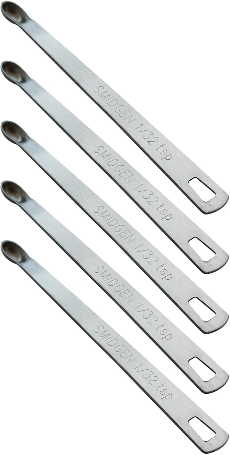 2PCS 1/4tsp(1.25ml) Mini Measuring Spoon, Small Teaspoon for Tiny Amounts