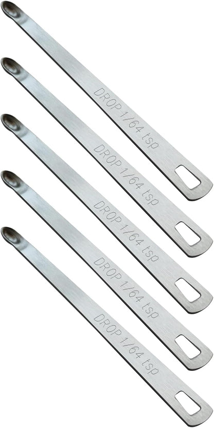 2PCS 1/4tsp(1.25ml) Mini Measuring Spoon, Small Teaspoon for Tiny Amounts