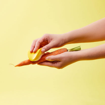 Cob Plus Corn Stripper and Peeler for Corn on the Cob, Built-In Safety Pusher