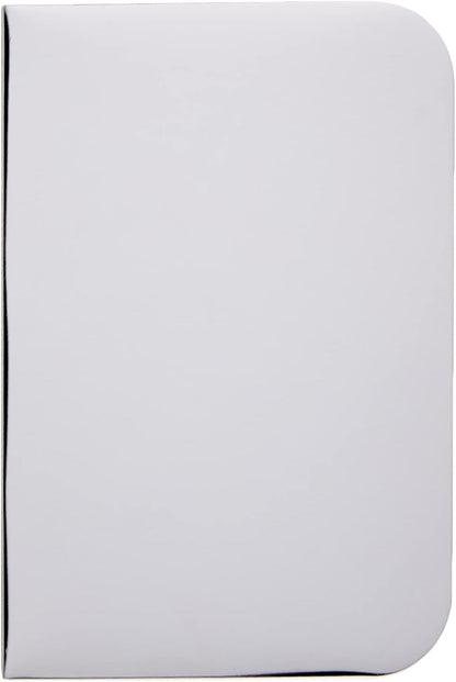 Plain Stainless Steel Side Scraper for Cake Decorating 5 x 3.5-inches