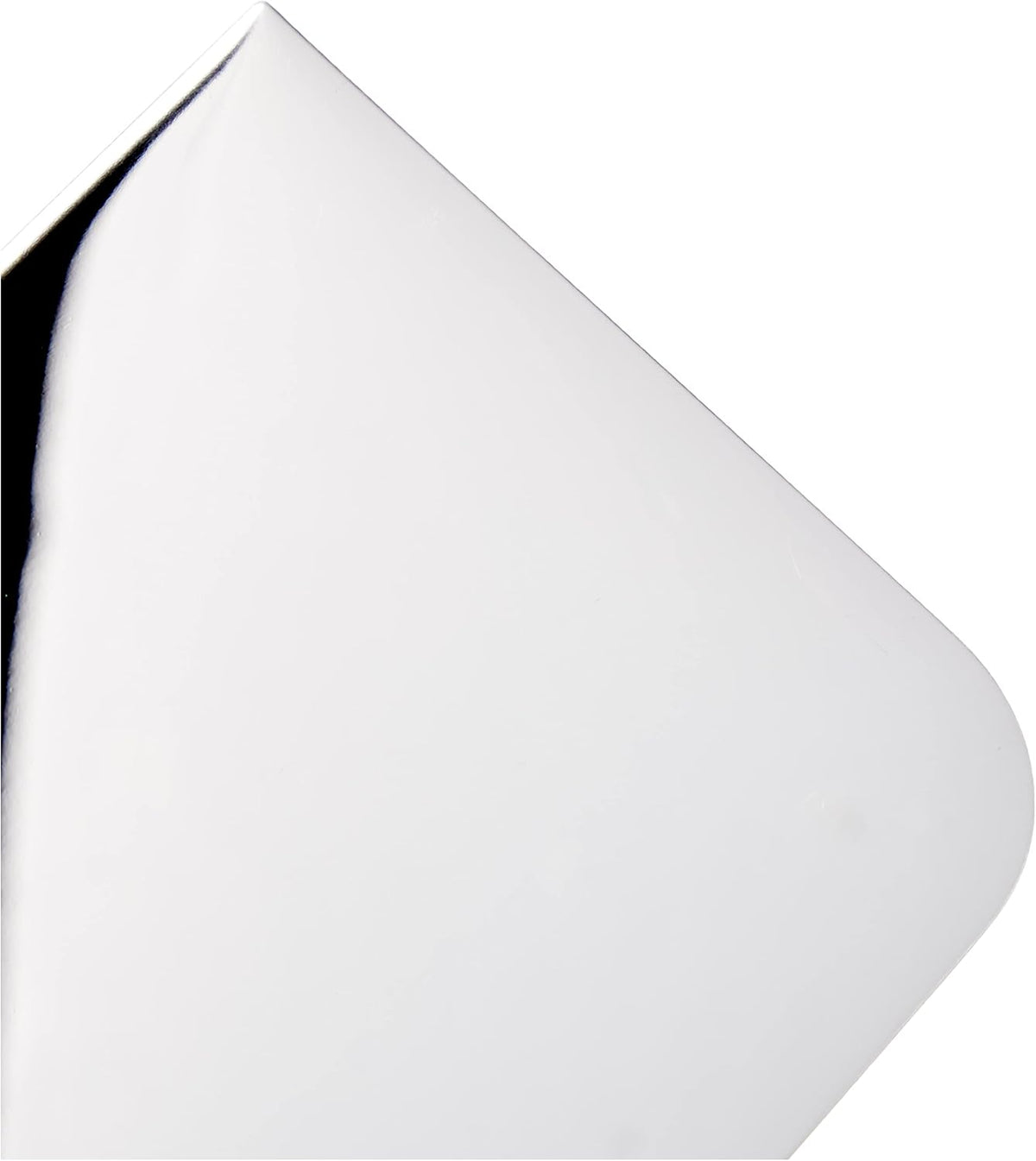 Plain Stainless Steel Side Scraper for Cake Decorating 5 x 3.5-inches