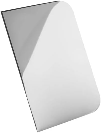 Plain Stainless Steel Side Scraper for Cake Decorating 5 x 3.5-inches