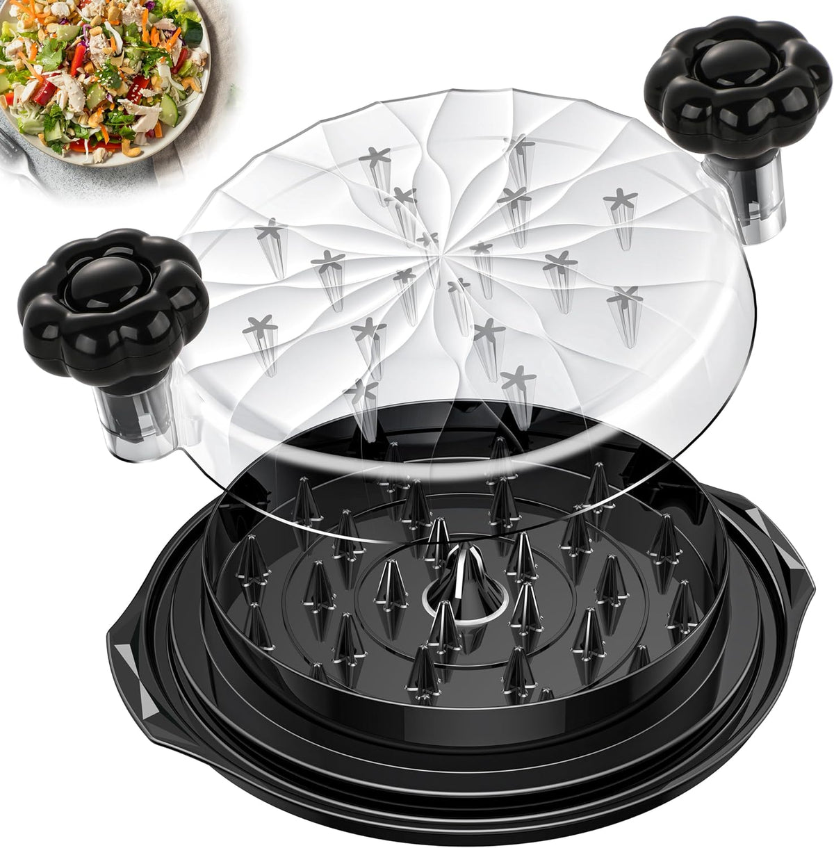 Chicken Shredder Tool Twist Large - Meat Shredders for Chicken Breast