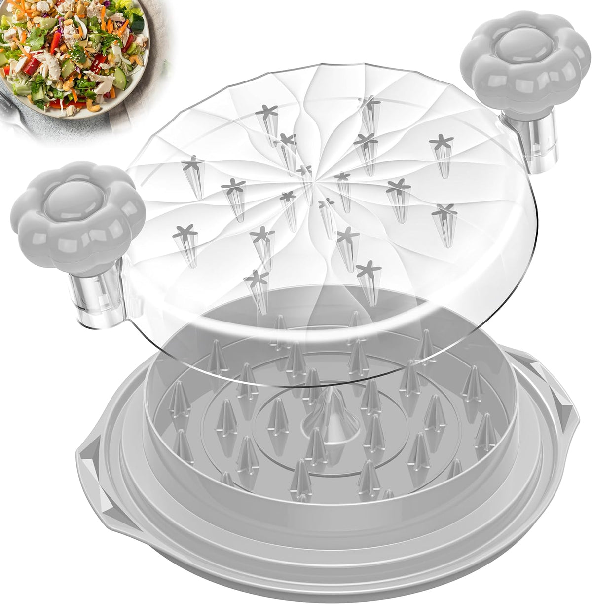 Chicken Shredder Tool Twist Large - Meat Shredders for Chicken Breast