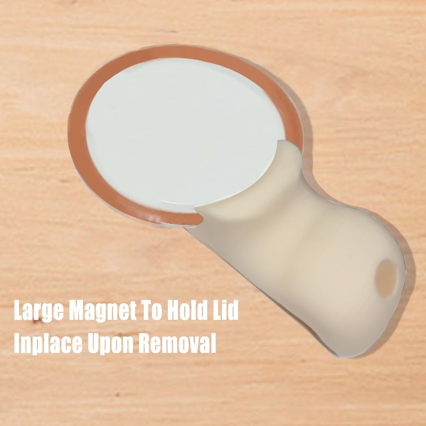 Canning Jar Opener, Mason Jar Opener Canning Tool, Releases Vacuum Seal on Wide Mouth and Regular Mouth Lids,Magnetic Jar Lid Lifter for Canning.Ideal for Preserving, Pickling and Home Food Storage