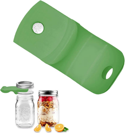 Canning Jar Opener, Mason Jar Opener Canning Tool, Releases Vacuum Seal on Wide Mouth and Regular Mouth Lids,Magnetic Jar Lid Lifter for Canning.Ideal for Preserving, Pickling and Home Food Storage