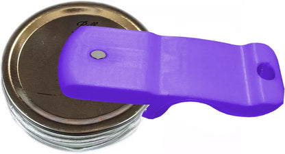 Canning Jar Opener, Mason Jar Opener Canning Tool, Releases Vacuum Seal on Wide Mouth and Regular Mouth Lids,Magnetic Jar Lid Lifter for Canning.Ideal for Preserving, Pickling and Home Food Storage