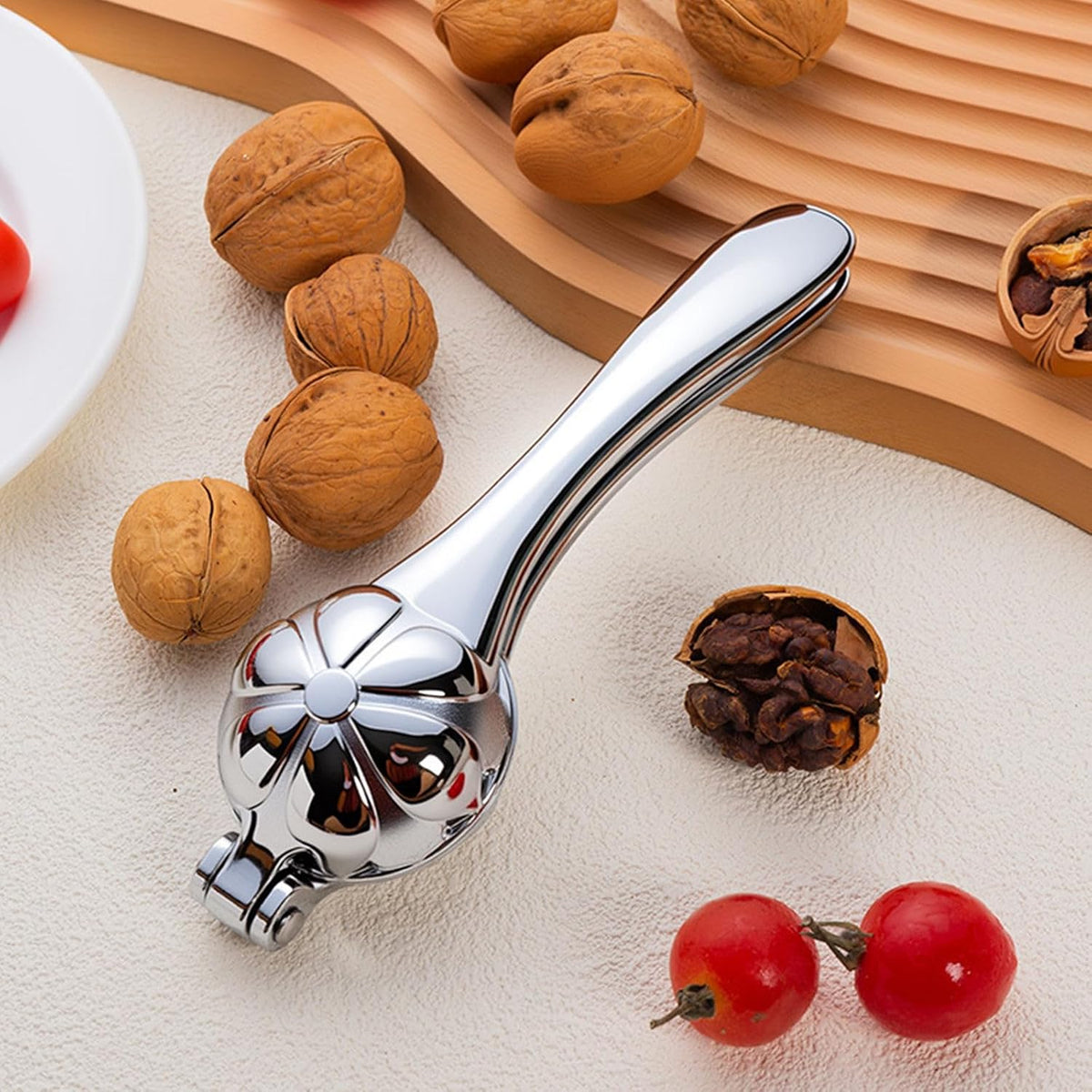 Chestnut Cutter Tool Chestnut Peeler Aluminum Alloy Chestnut Opener Chestnut Cracker Quick Clip Chestnut Sheath Cutter Nut Cracker Sheller Kitchen Tool Machine 304 Stainless Steel Blade