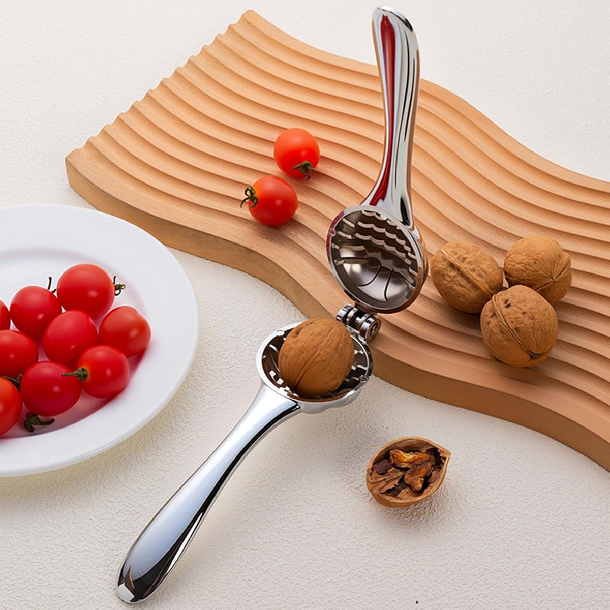 Chestnut Cutter Tool Chestnut Peeler Aluminum Alloy Chestnut Opener Chestnut Cracker Quick Clip Chestnut Sheath Cutter Nut Cracker Sheller Kitchen Tool Machine 304 Stainless Steel Blade