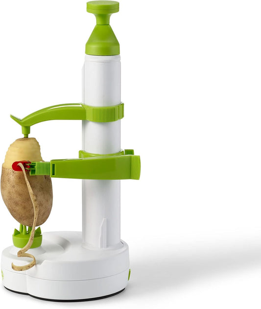 Rotato Manual Peeler - Include 4 Spare Blades and Thumb Knife - Peel in Seconds with one Easy Motion Potatoes, Apples and Citrus