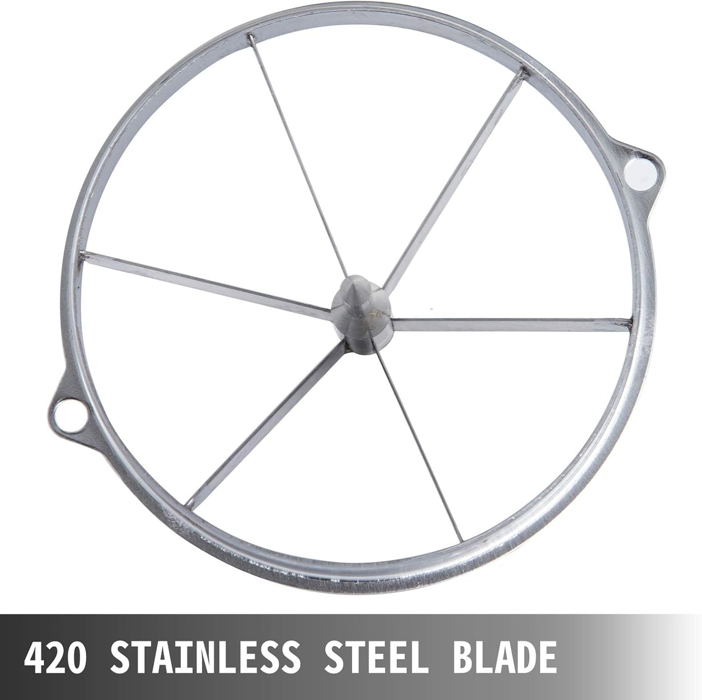 Commercial French Fry Cutter, Stainless Steel Vegetable Fruit Chopper with 3 Replacement Blades 1/2-Inch 3/8-Inch 1/4-Inch, Manual Potato Slicer Dicer for Restaurants & Home Kitchen